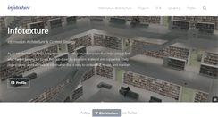 Desktop Screenshot of infotexture.net